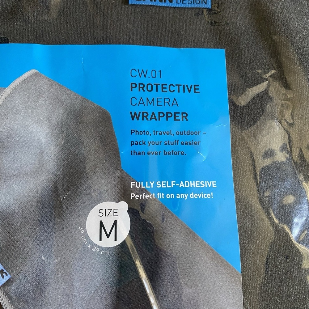 SPINN Design CW.01 Protective Camera Wrapper Lot Of 2 Sz L & M Self Adhesive New - Picture 3 of 8
